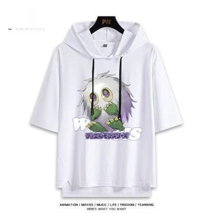 遊戲王 武藤遊戲 連帽短袖T恤-ZUIHANG SHOP