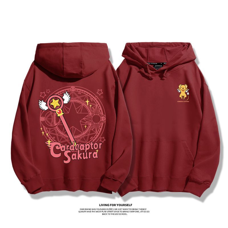 魔卡少女櫻新款 親子情侶男女款連帽衛衣-ZUIHANG SHOP