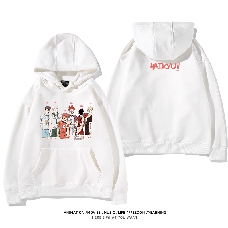 排球少年新款 親子情侶男女款連帽衛衣-ZUIHANG SHOP