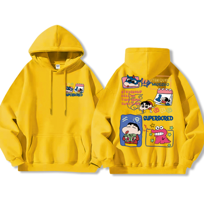 蠟筆小新新款 親子情侶男女款連帽衛衣-ZUIHANG SHOP