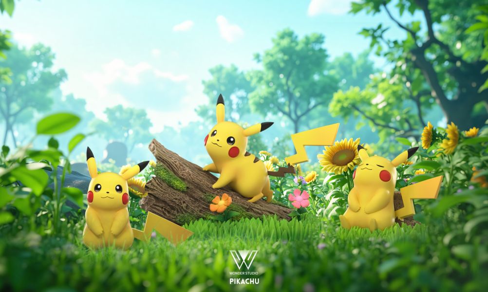 【預購】玩得Wonder studio 皮卡丘