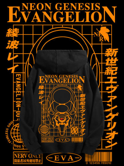 新世紀福音戰士 2025秋冬新款 親子情侶男女連帽衛衣-ZUIHANG SHOP