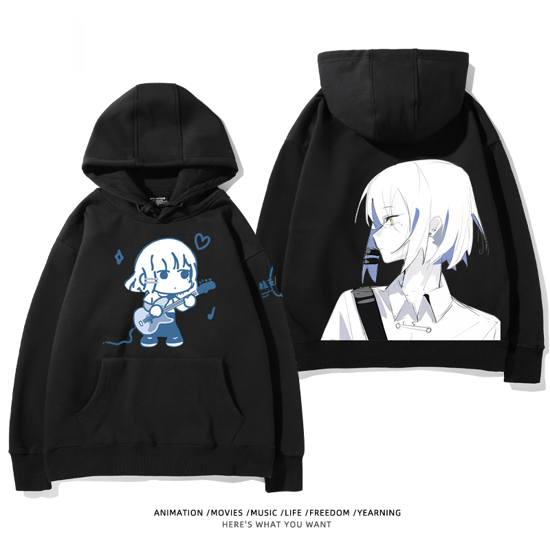 孤獨搖滾新款 親子情侶男女款連帽衛衣-ZUIHANG SHOP