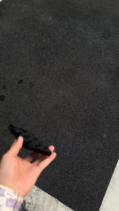 蔻馳皮質磨砂防摔手機殼