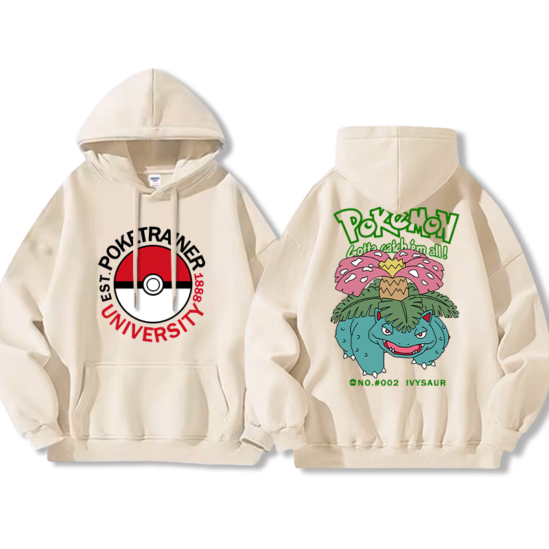 寶可夢新款 親子情侶男女款連帽衛衣-ZUIHANG SHOP