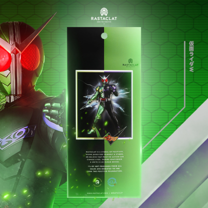 RASTACLAT×假面騎士W疾風王牌聯名款男女情侶手串-ZUIHANG SHOP