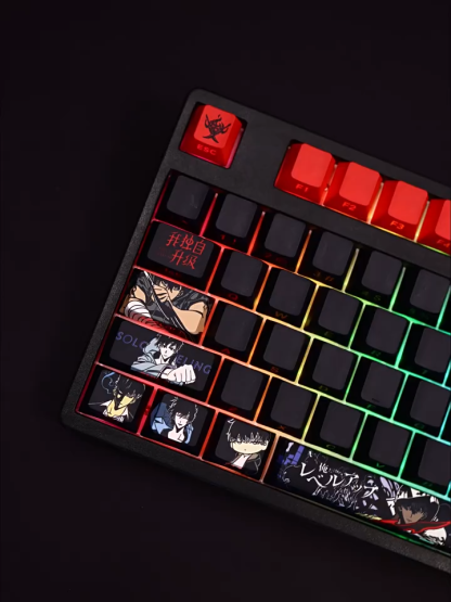 我獨自升級透光RGB108鍵標準配列衛星軸鍵帽