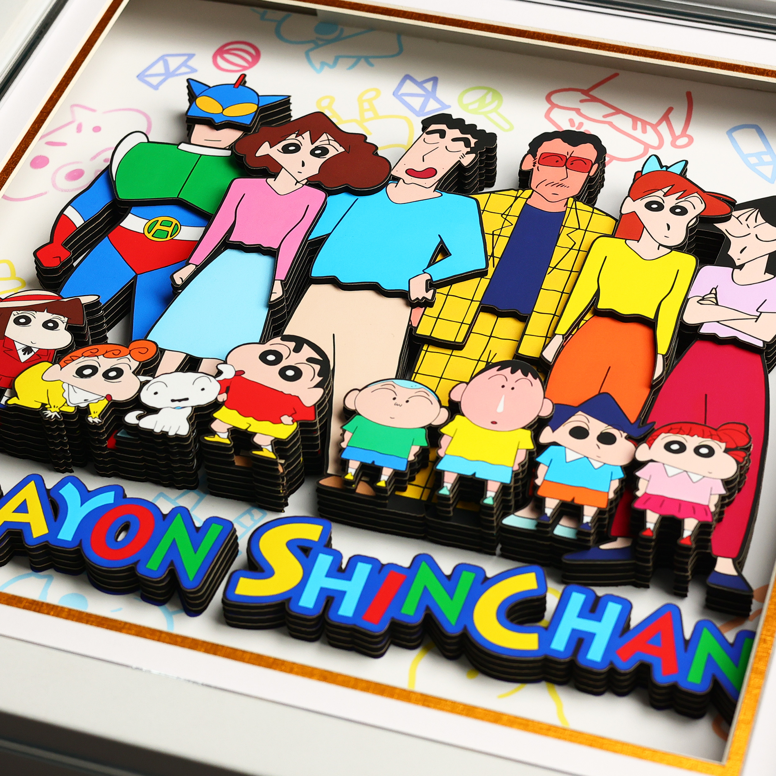 蠟筆小新 3D立體畫-ZUIHANG SHOP