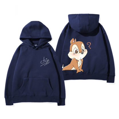 奇奇和蒂蒂新款 親子情侶男女款連帽衛衣-ZUIHANG SHOP