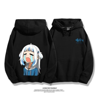 Gawr Gura 2025秋冬新款 親子情侶男女連帽衛衣-ZUIHANG SHOP