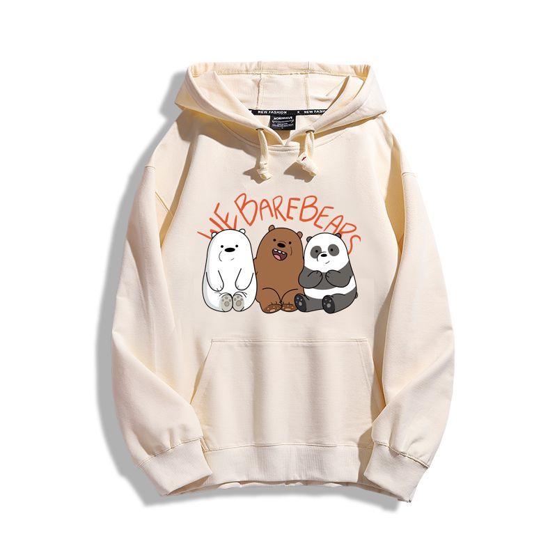 咱們三只裸熊聯名nasa新款 親子情侶男女款連帽衛衣-ZUIHANG SHOP
