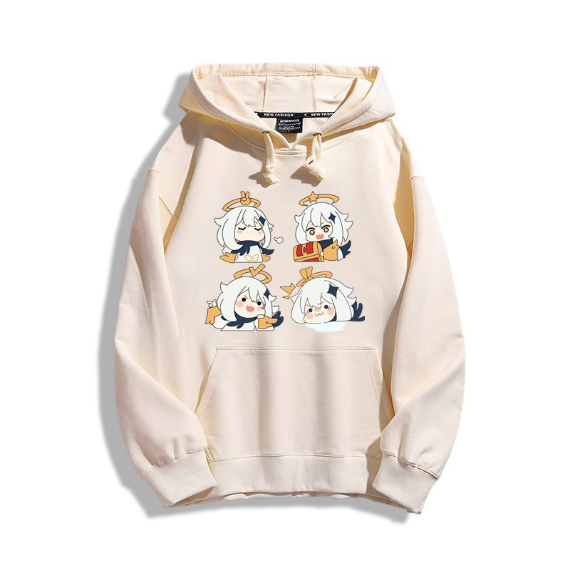 原神派蒙新款 親子情侶男女款連帽衛衣-ZUIHANG SHOP