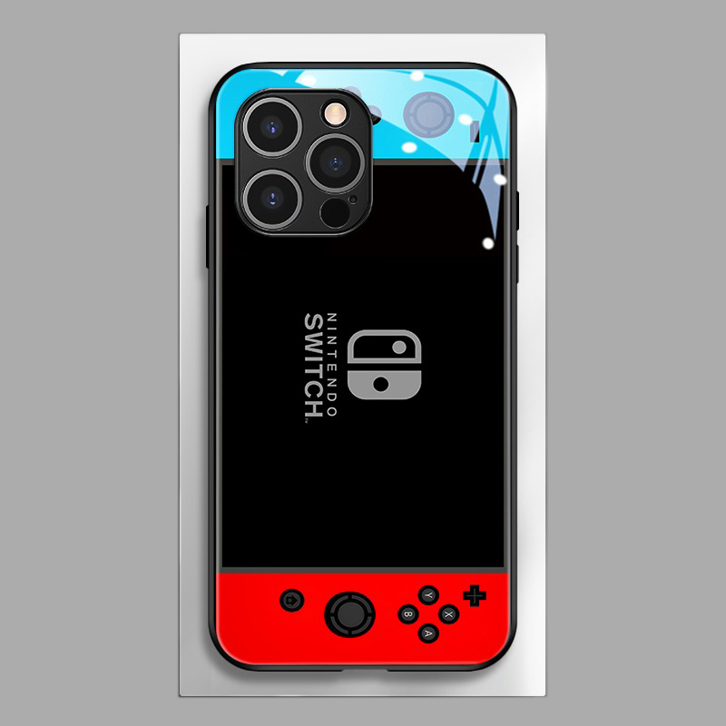 switch任天堂新款高清全包防摔玻璃殼