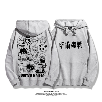 咒術迴戰新款 親子情侶男女款連帽衛衣-ZUIHANG SHOP