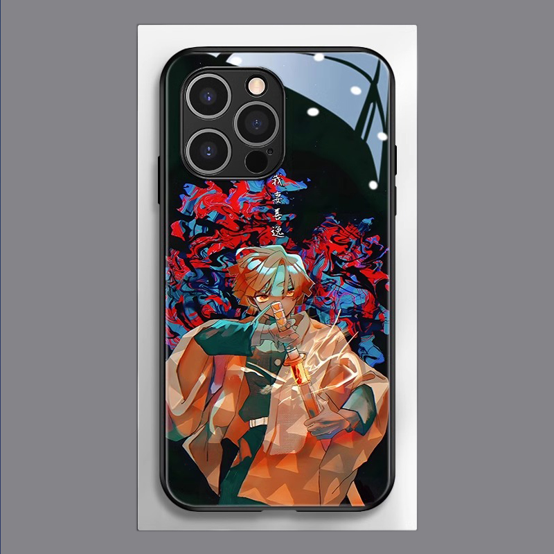 鬼滅之刃新款高清全包防摔玻璃殼-ZUIHANG SHOP