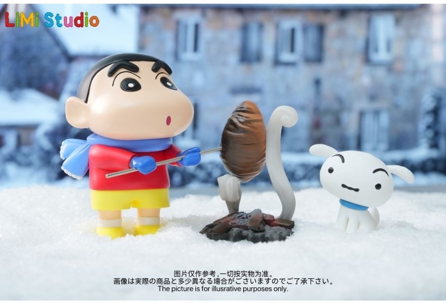 【預購】LiMi 蠟筆小新場景gk第四彈和第五彈 冬日系列之小新烤紅薯/小葵堆雪球 TW-ZUIHANG SHOP