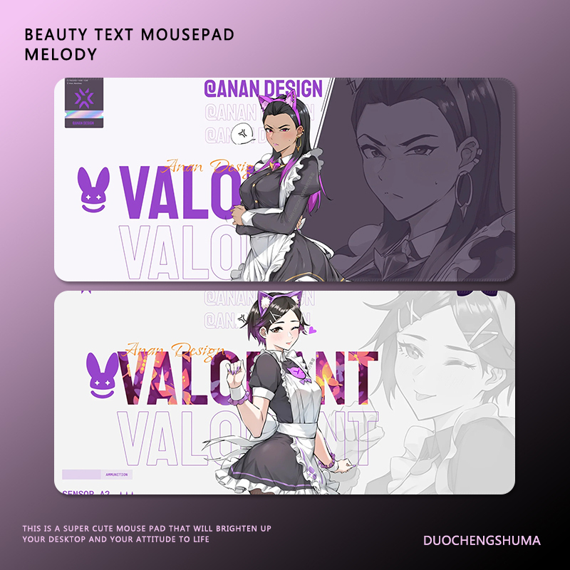 Valorant 主題桌墊 布質滑鼠墊-ZUIHANG SHOP