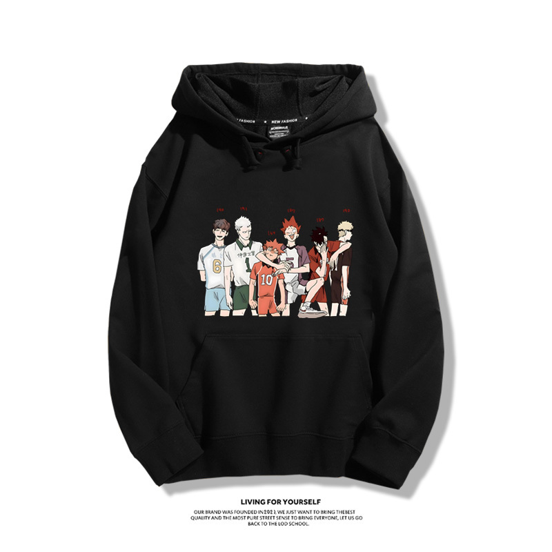 排球少年新款 親子情侶男女款連帽衛衣-ZUIHANG SHOP