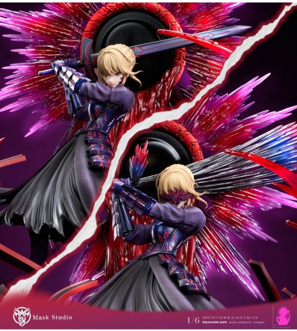 【預購】Mask Studio 黑-Saber