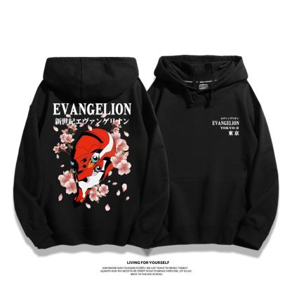 新世紀福音戰士新款 親子情侶男女款連帽衛衣-ZUIHANG SHOP