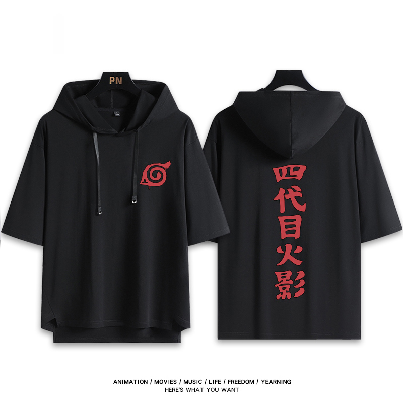火影忍者 連帽短袖T恤-ZUIHANG SHOP