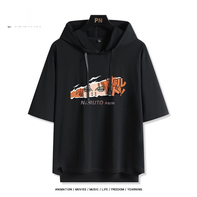 火影忍者 連帽短袖T恤