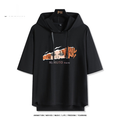 火影忍者 連帽短袖T恤