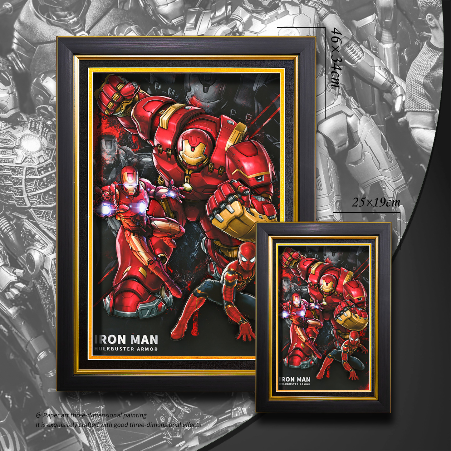 鋼鐵人 3D立體畫-ZUIHANG SHOP