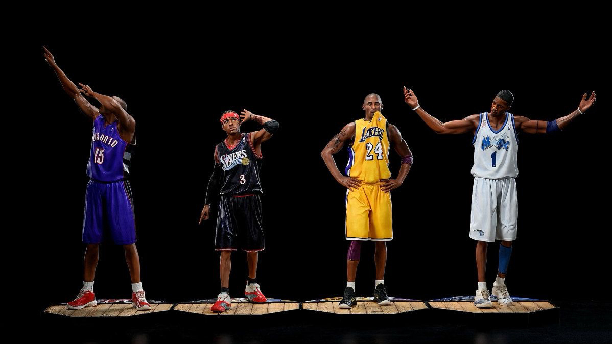 四大分位-卡特 NBA球星 限量版GK雕像