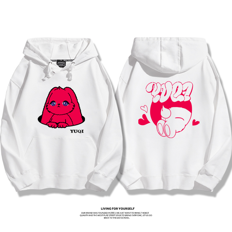 GIDLE 2025秋冬新款 親子情侶男女連帽衛衣