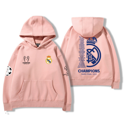 皇馬足球隊新款 親子情侶男女款連帽衛衣-ZUIHANG SHOP