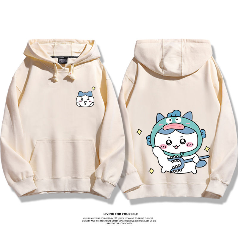 Chiikawa新款 親子情侶男女款連帽衛衣