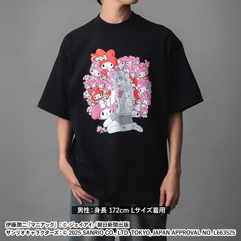 伊藤潤二 & Sanrio 聯名襯衫辣妹富江短袖T恤