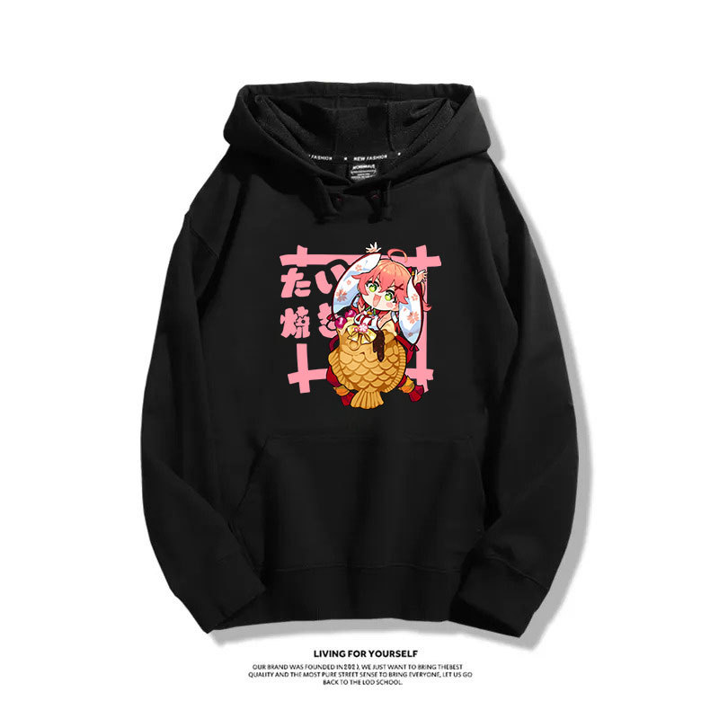 Hololive 2025秋冬新款 親子情侶男女連帽衛衣