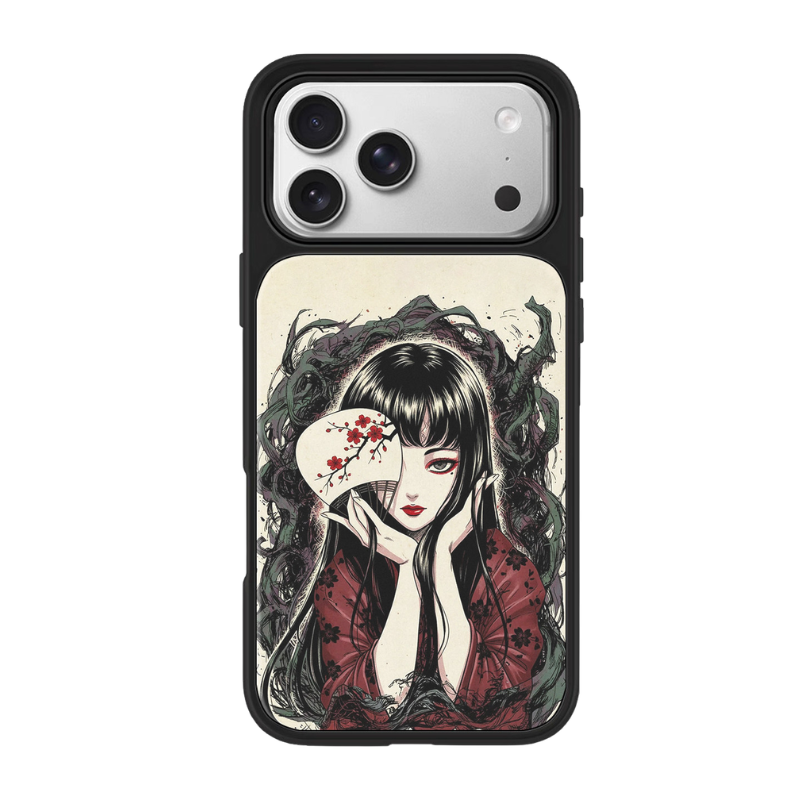 川上富江 Tomie 玻璃 MagSafe 磁吸手機殼