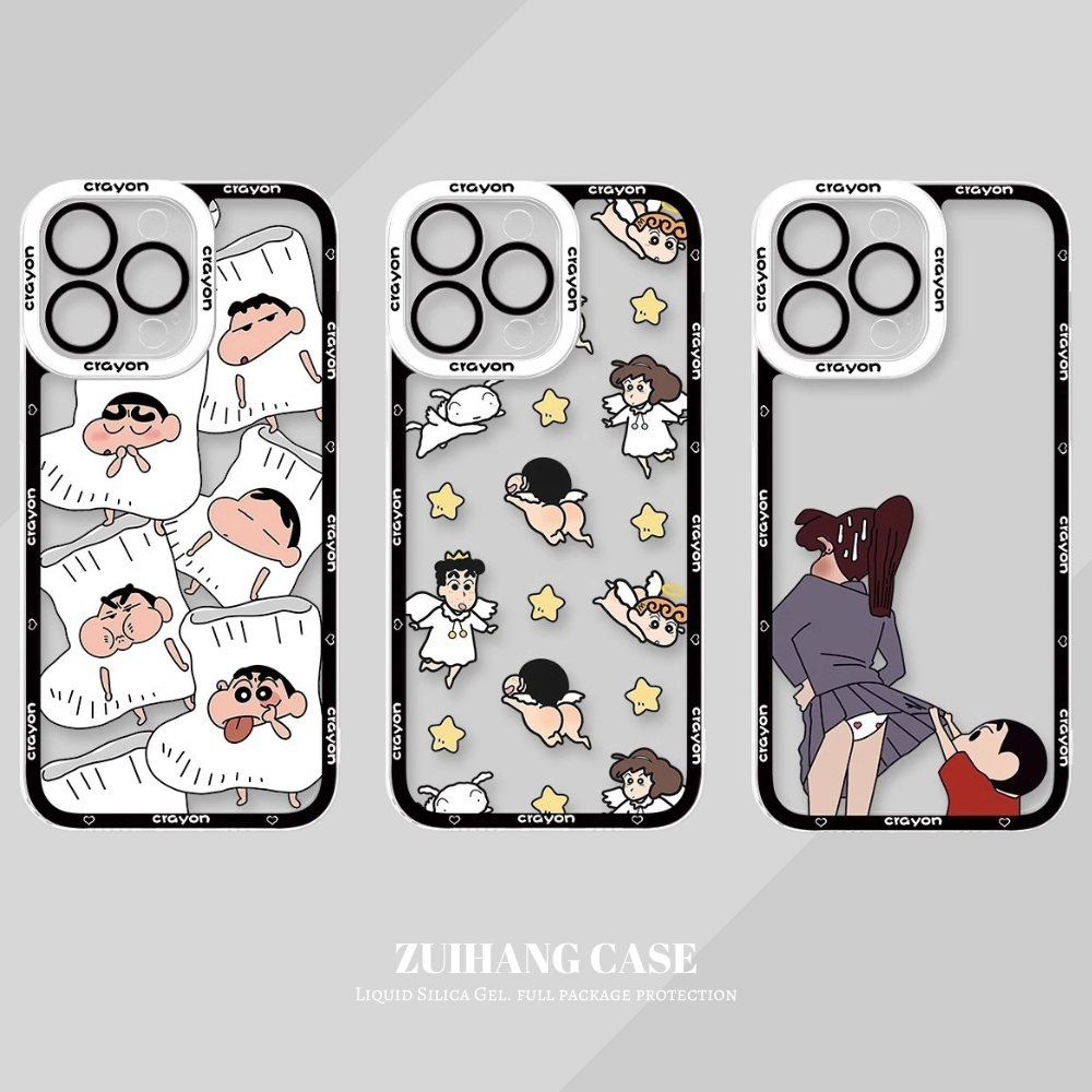 蠟筆小新天使眼透明防摔軟殼-ZUIHANG SHOP