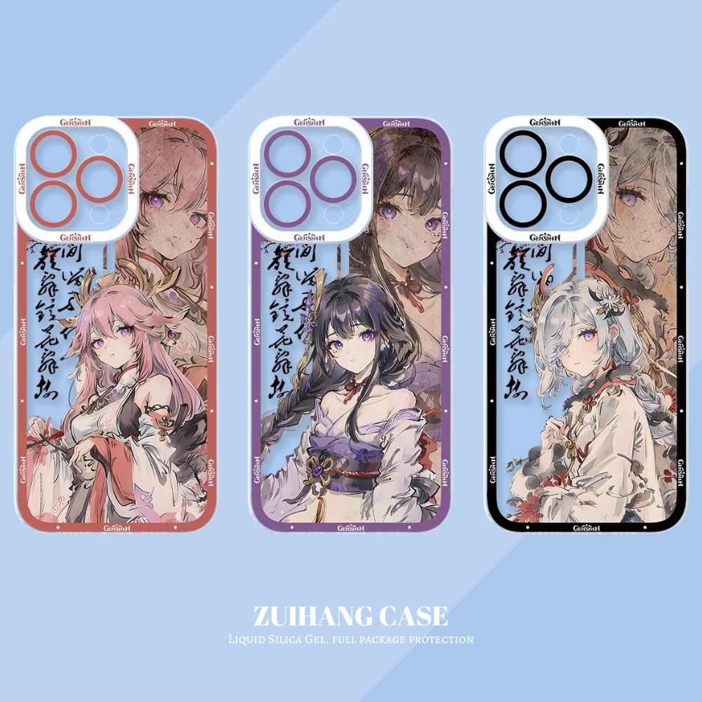 原神古風天使眼透明防摔軟殼-ZUIHANG SHOP