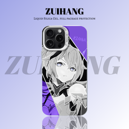 崩壞3rd彩銀線條漸變防摔手機殼-ZUIHANG SHOP