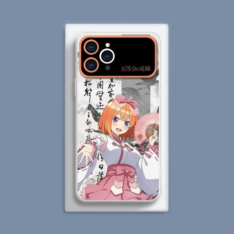 五等分的花嫁液態大視窗全包矽膠防摔軟殼