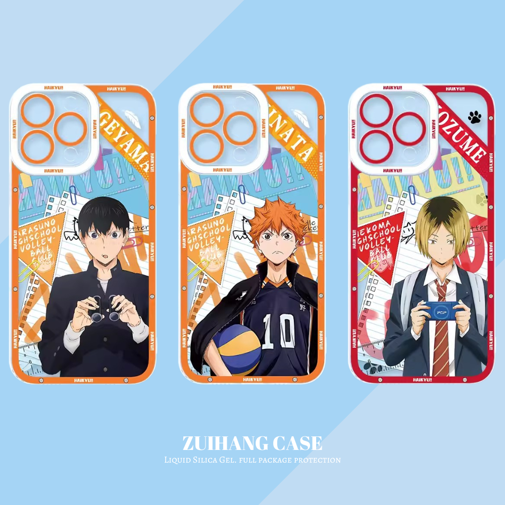 排球少年天使眼透明防摔軟殼-ZUIHANG SHOP