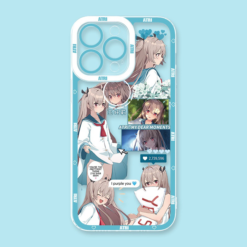 亞託莉天使眼透明防摔軟殼-ZUIHANG SHOP