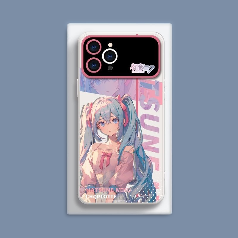 Miku初音未來液態大視窗全包矽膠防摔軟殼-ZUIHANG SHOP