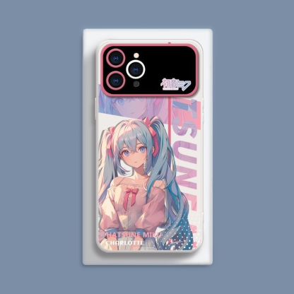 Miku初音未來液態大視窗全包矽膠防摔軟殼-ZUIHANG SHOP