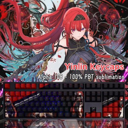 鳴潮吟霖透光RGB108鍵標準配列衛星軸鍵帽-ZUIHANG SHOP