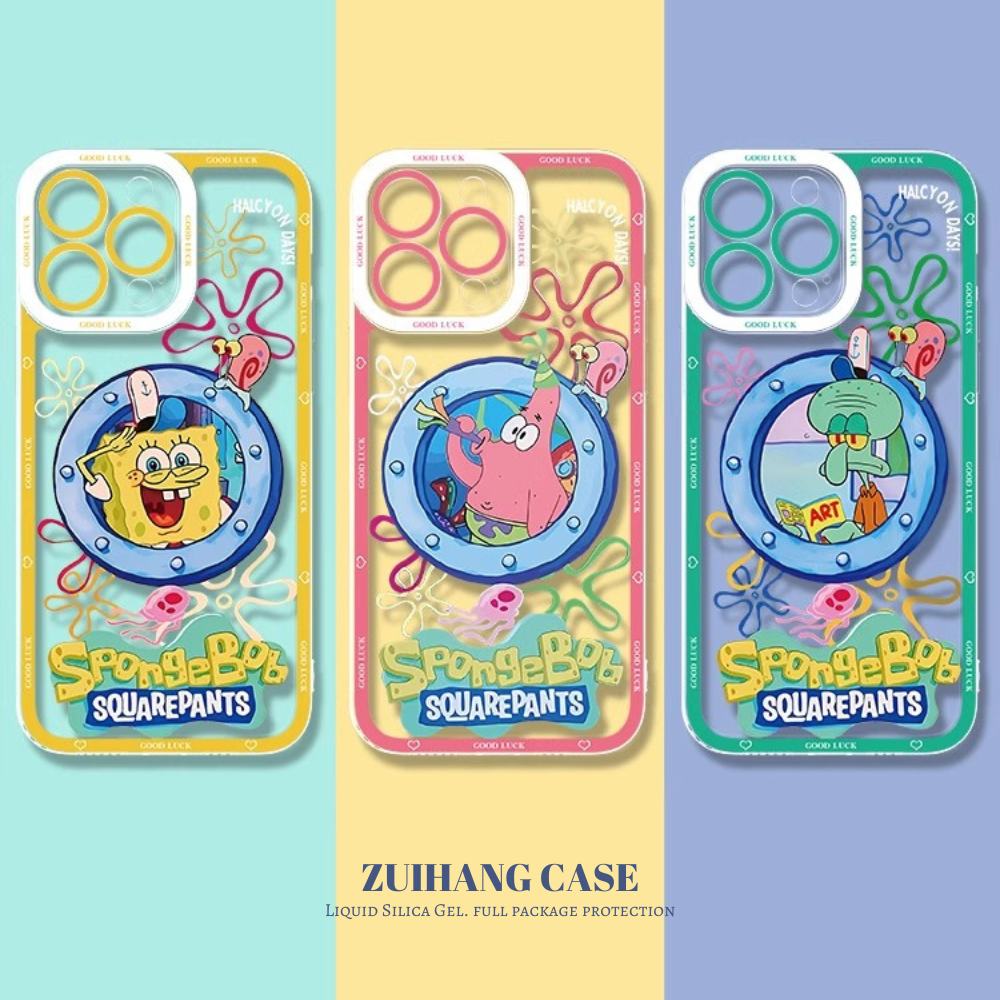 海綿寶寶天使眼透明防摔軟殼-ZUIHANG SHOP