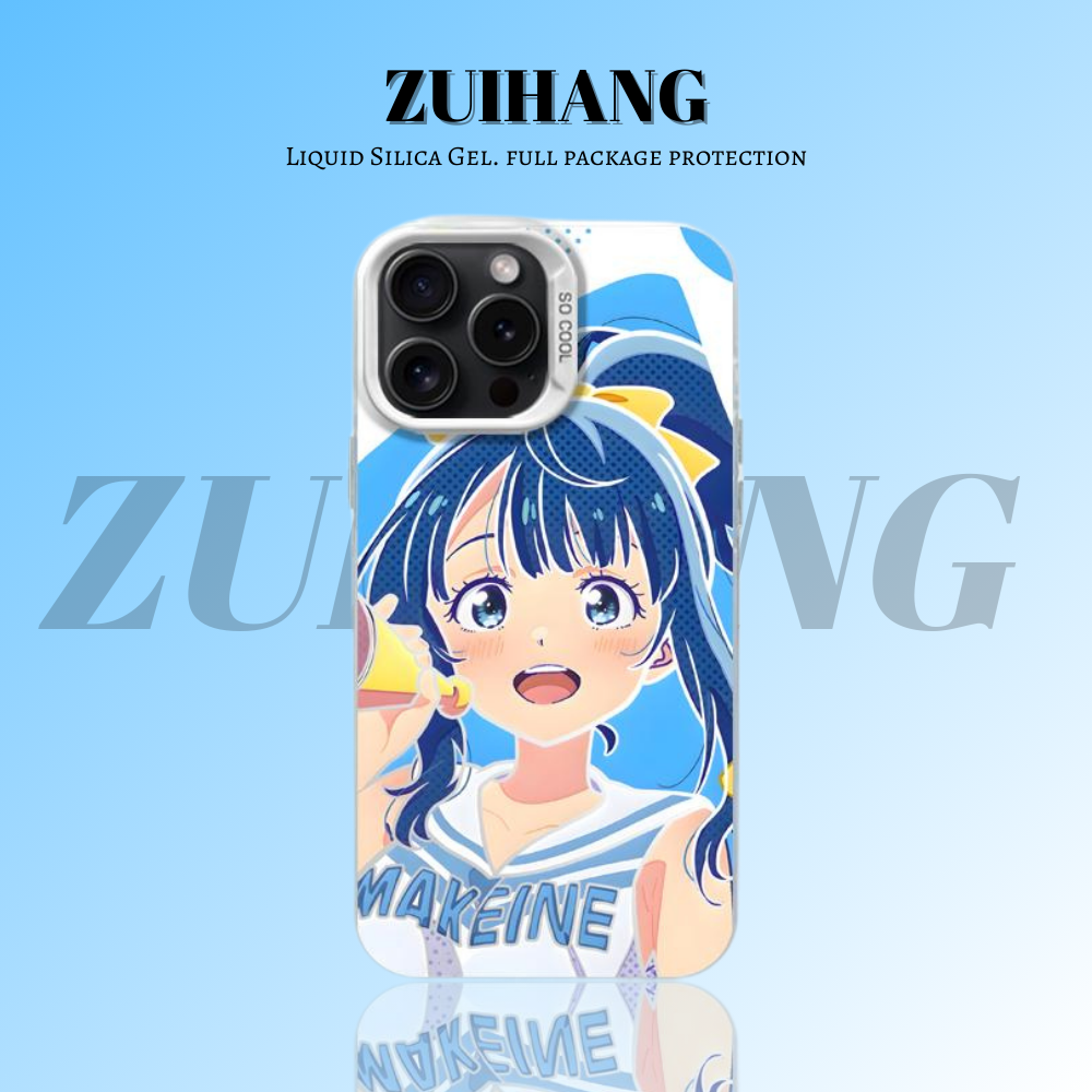 【大集合1.0】動漫彩銀線條漸變防摔手機殼-ZUIHANG SHOP