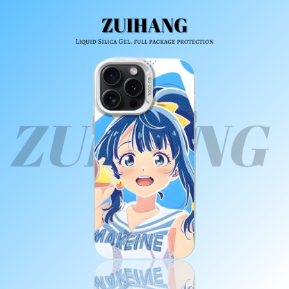 【大集合1.0】動漫彩銀線條漸變防摔手機殼-ZUIHANG SHOP