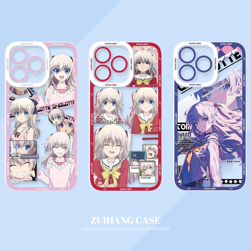 友利奈緒天使眼透明防摔軟殼-ZUIHANG SHOP