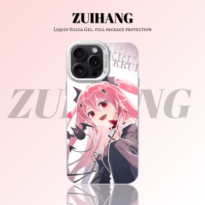 【大集合1.0】動漫彩銀線條漸變防摔手機殼-ZUIHANG SHOP