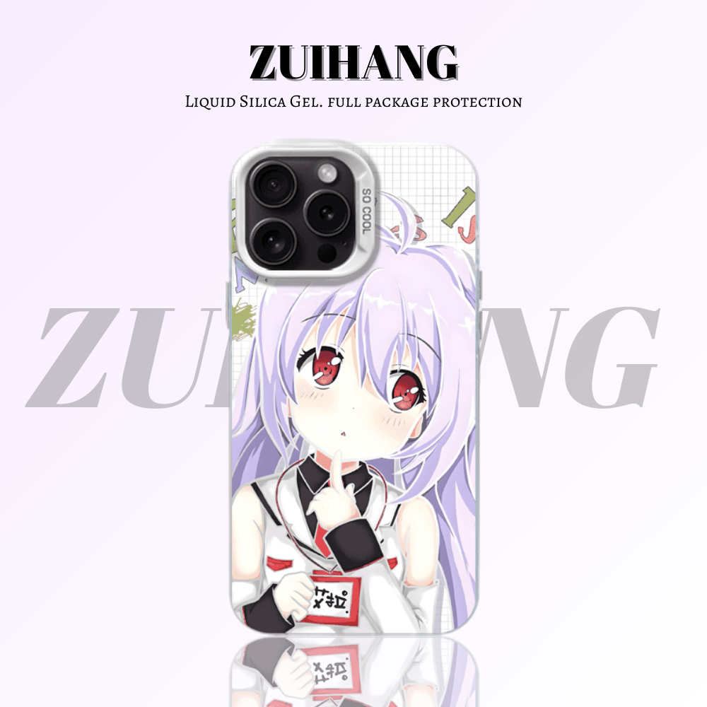 【大集合1.0】動漫彩銀線條漸變防摔手機殼-ZUIHANG SHOP